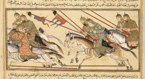 Ghurid cavalry doing work