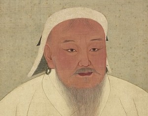 Temüjin Genghis, Great Khan or Khagan of the Mongols