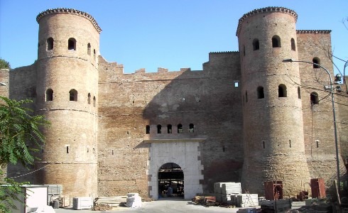 The gate of Rome which granted general Belisarius entry to Rome