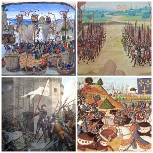 The Hundred Years' War, summarized in four images