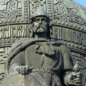 Statue of Rus' founder Rurik