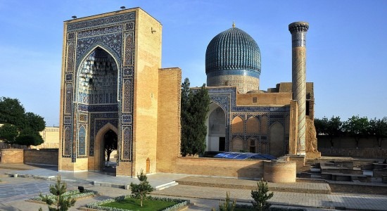 Timur's mausoleum in Samarqand. After his death, the Timurids slowly yet steadily gave way to other empires.