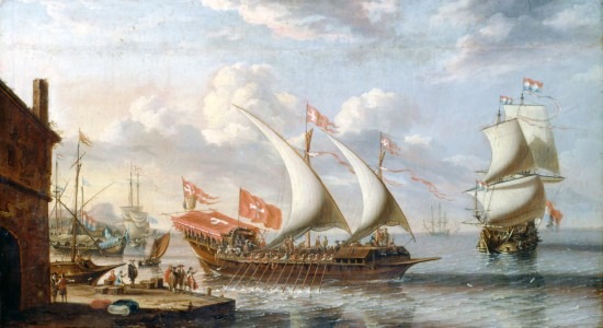 A galley of the Knights of Malta