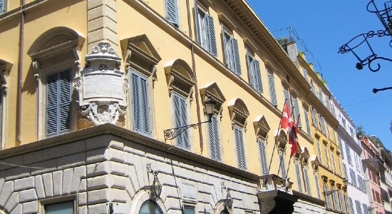 The Palazzo Malta in Rome