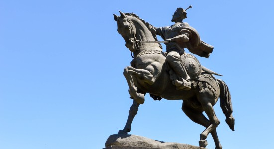 Statue of Timur in Tashkent