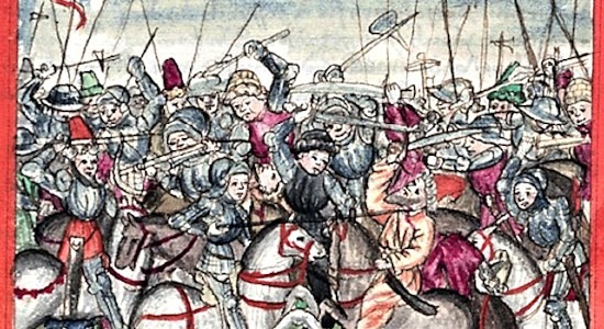Battle of Lechfeld, where the Magyars were beaten