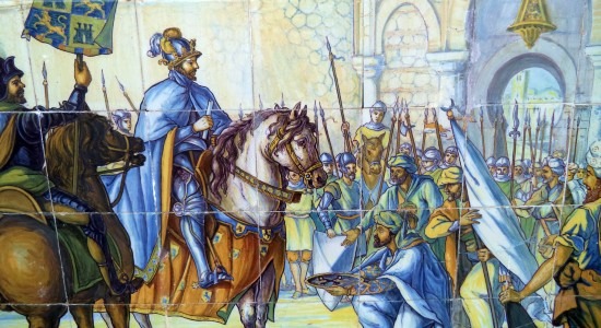 The conquest of Toledo by Alfonso VI of Léon