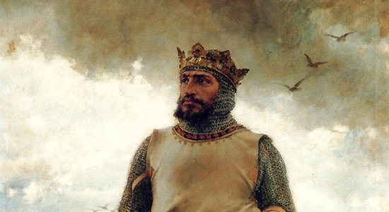 King Alfonso of Aragón rarely took off his armor