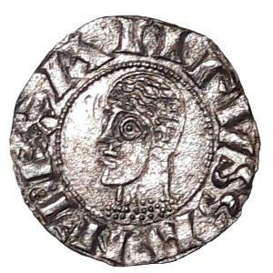 A coin of Alfonso, king of Aragón
