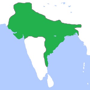 Map of the classical Gupta Empire, which was home to a lot of Indians during Antiquity