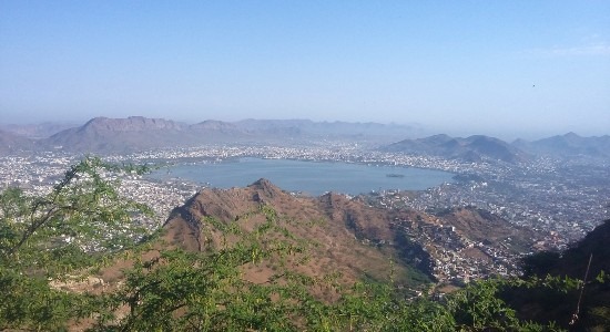 View of Ajmer, India, the capital of Prithviraj