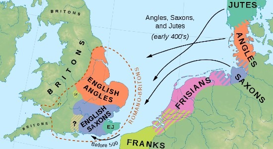 The Anglo-Saxon Migrations, from the continent to Britannia