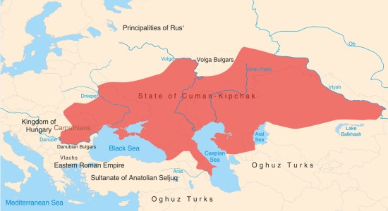 The Qipchaq state when Baibars was born