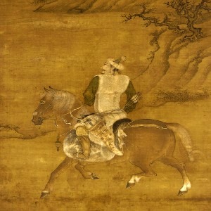 A Jurchen on his horse