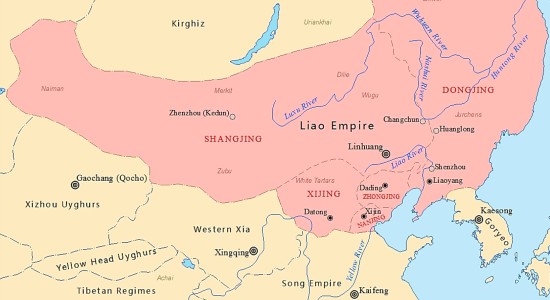 Map of the Khitan Liao Empire