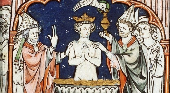 Baptism of Frankish king Clodovech I