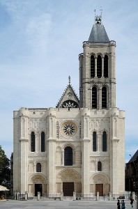St Denis Basilica, Paris, France - the first example of gothic architecture