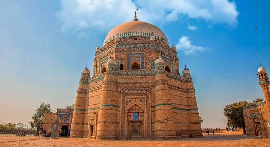 The Shah Rukn-e-Alam shrine in Multan, Pakistan