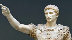 Statue of Roman emperor Augustus