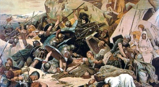 Battle of Mons Lactarius, from the Gothic War