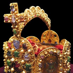 The crown of the Holy Roman Empire (or "Reichskrone")