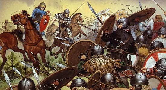 Battle of the Catalaunian Fields (451 CE): Romans vs. Huns
